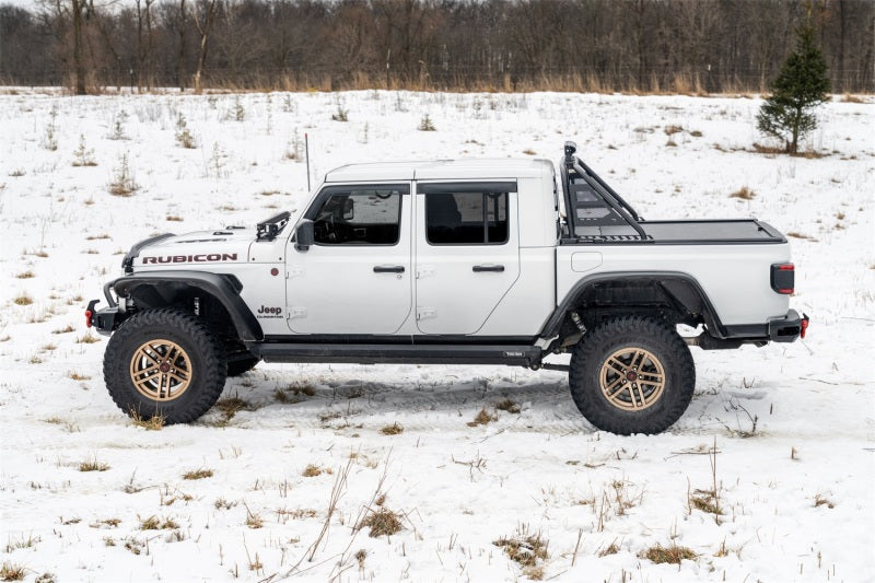N-Fab ARC Sports Bar 20-22 Jeep Gladiator - Textured Black(Roll-N-Lock Cover Fitment Only)