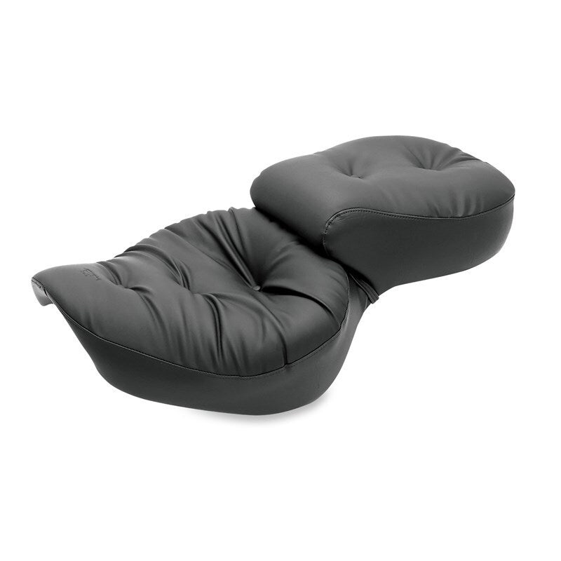 Mustang Motorcycle Mustang 06-17 Harley Dyna Wide Touring 1PC Seat Regal - Black