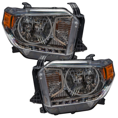 ORACLE Lighting Oracle 14-17 Toyota Tundra SMD HL - Dual Halo Kit - ColorSHIFT w/ 2.0 Controller