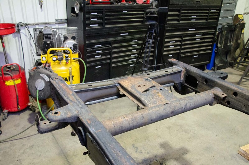 RustBuster Rust Buster 11-18 Chevy Silverado 2500HD/3500HD Rear Spare Tire Crossmember