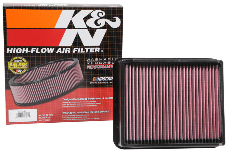 K&N Engineering K&N 15-18 Toyota Hiace L4-2.5L DSL Replacement Drop In Air Filter