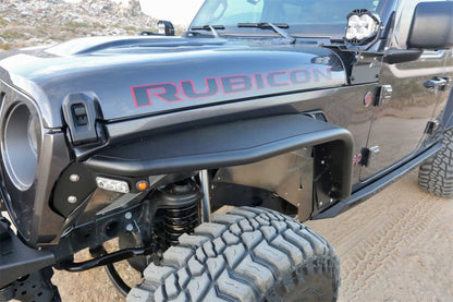 Fabtech 18-21 Jeep JL 4WD Front Steel Tube Fenders