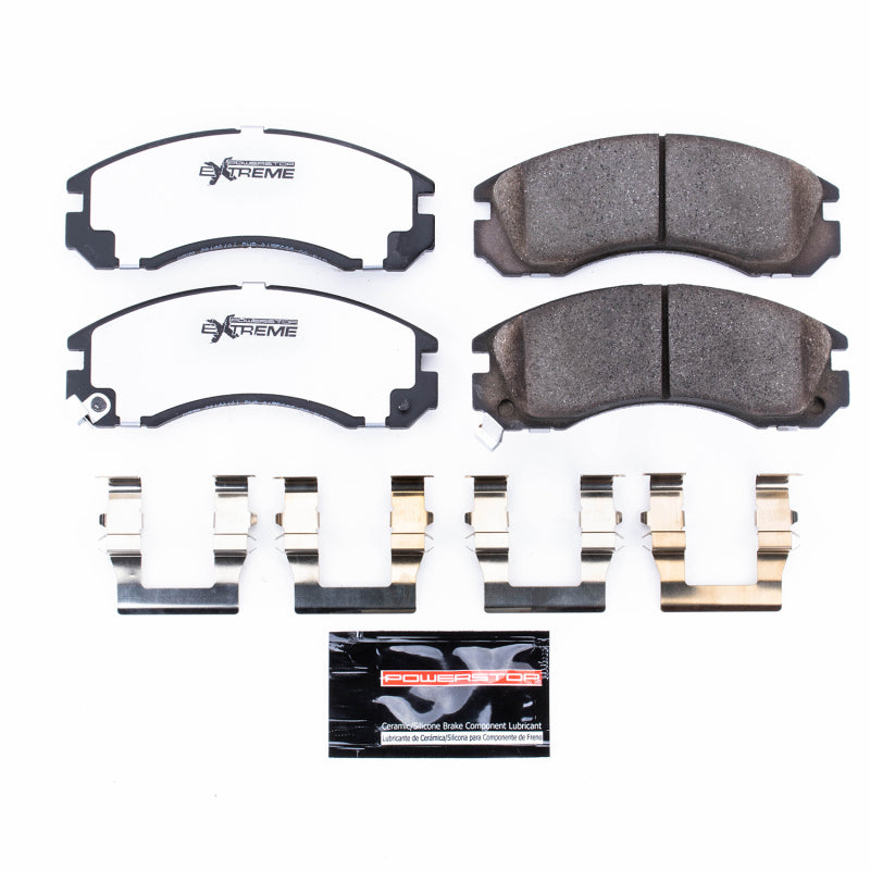 PowerStop Power Stop 91-96 Dodge Stealth Front Z26 Extreme Street Brake Pads w/Hardware
