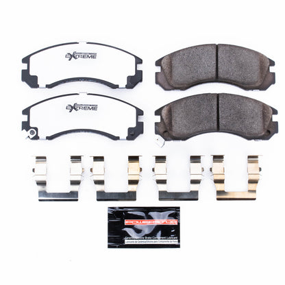 PowerStop Power Stop 91-96 Dodge Stealth Front Z26 Extreme Street Brake Pads w/Hardware