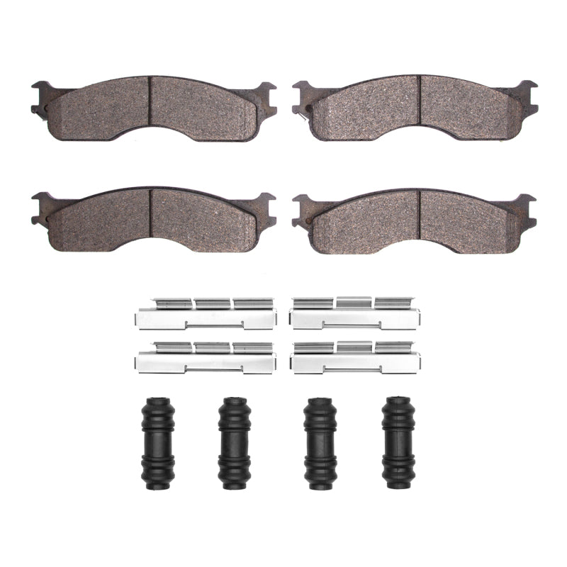 R1 Concepts R1 04-04 Dodge Ram 1500 Pickup Front Super Duty Pads & Hardware Kit