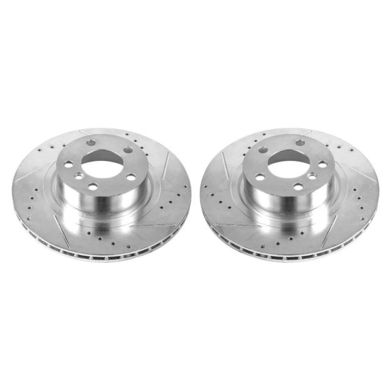 PowerStop Power Stop 11-17 BMW X3 Rear Evolution Drilled & Slotted Rotors - Pair