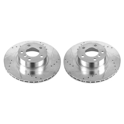 PowerStop Power Stop 11-17 BMW X3 Rear Evolution Drilled & Slotted Rotors - Pair