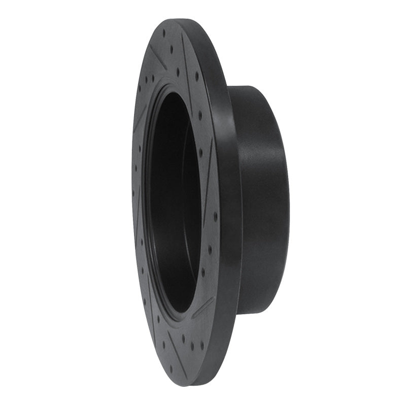 R1 Concepts R1 06-18 Dodge Sprinter 2500 Rear Left Drilled & Slotted Black Brake Rotor