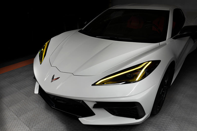 ORACLE Lighting Oracle 20-21 Chevy Corvette C8 RGB+A Headlight DRL Kit - ColorSHIFT w/ BC1 Controller