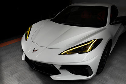 ORACLE Lighting Oracle 20-21 Chevy Corvette C8 RGB+A Headlight DRL Kit - ColorSHIFT w/ BC1 Controller
