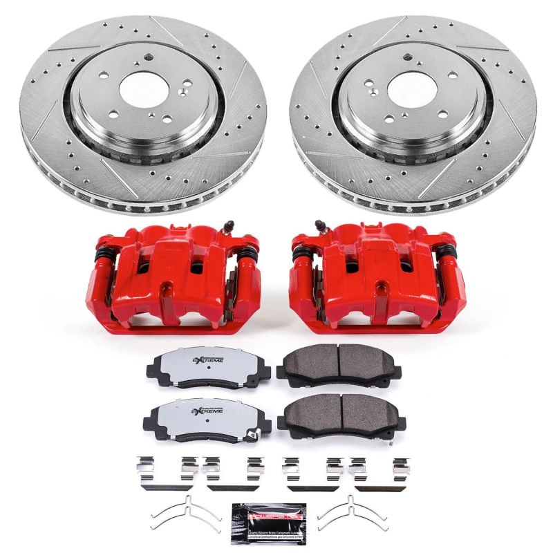 PowerStop Power Stop 15-20 Acura TLX Front Z36 Truck & Tow Kit w/Cals