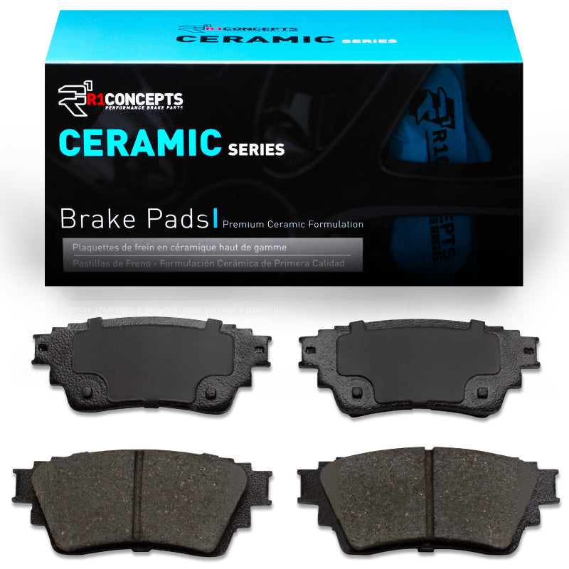R1 Concepts R1 17-26 Nissan Rogue Rear Ceramic Brake Pads