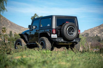 DV8 Offroad 07-18 Jeep Warngler JK Full-Width Rear Bumper