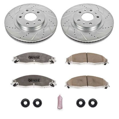 PowerStop Power Stop 03-07 Cadillac CTS Front Z26 Street Warrior Brake Kit