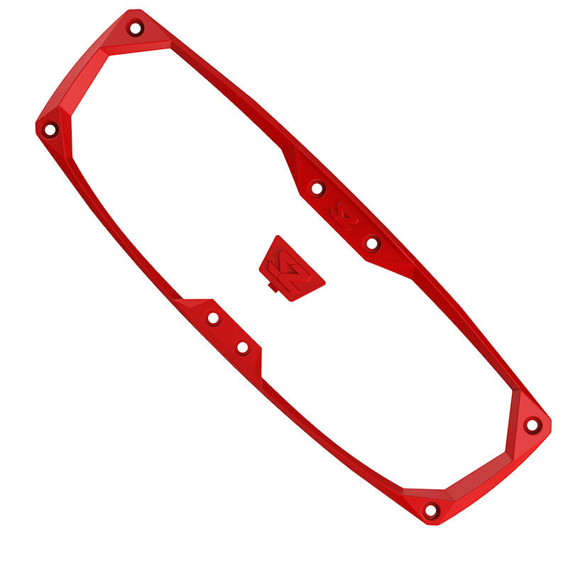 Seizmik Halo R Series - Bezel/Cap Kit - Red