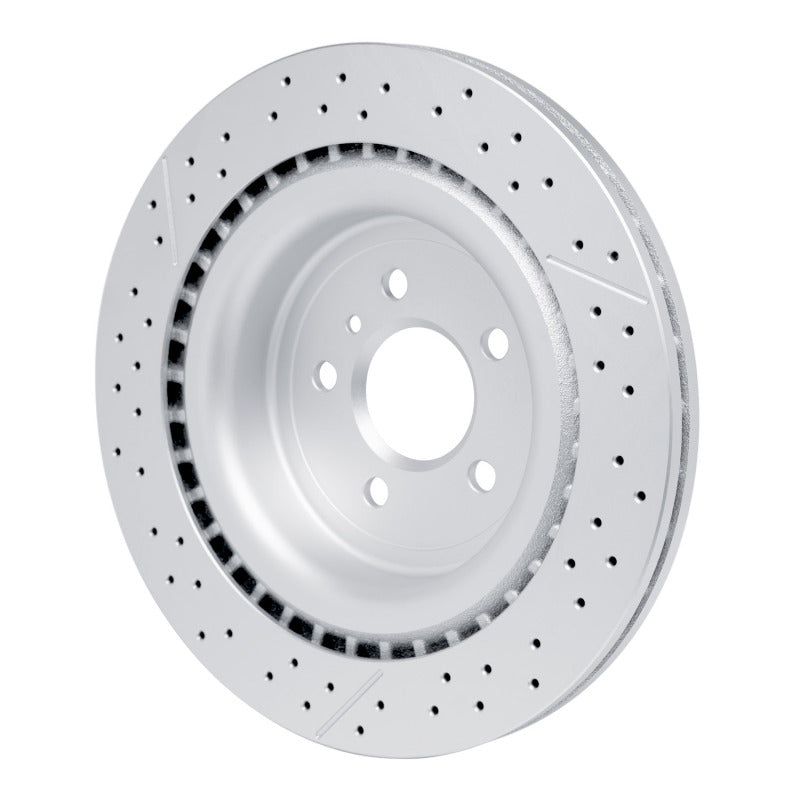 DFC 12-19 Mercedes-Benz GLS63 AMG Rear Drilled GeoSPEC Coated Rotor and Slotted