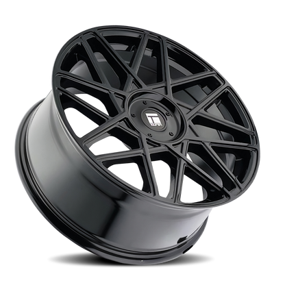 Touren 3266 TR66 18x8 / 5x108/114.3 BP / 35mm Offset / 72.62mm Hub Gloss Black Wheel