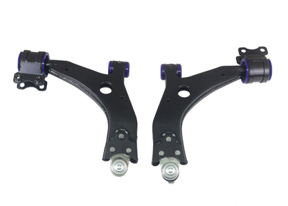 SuperPro 05-11 Ford Focus LS/LT/LV Volvo S40/V50 and C70/18mm Front Lower Control Arm Assembly Kit
