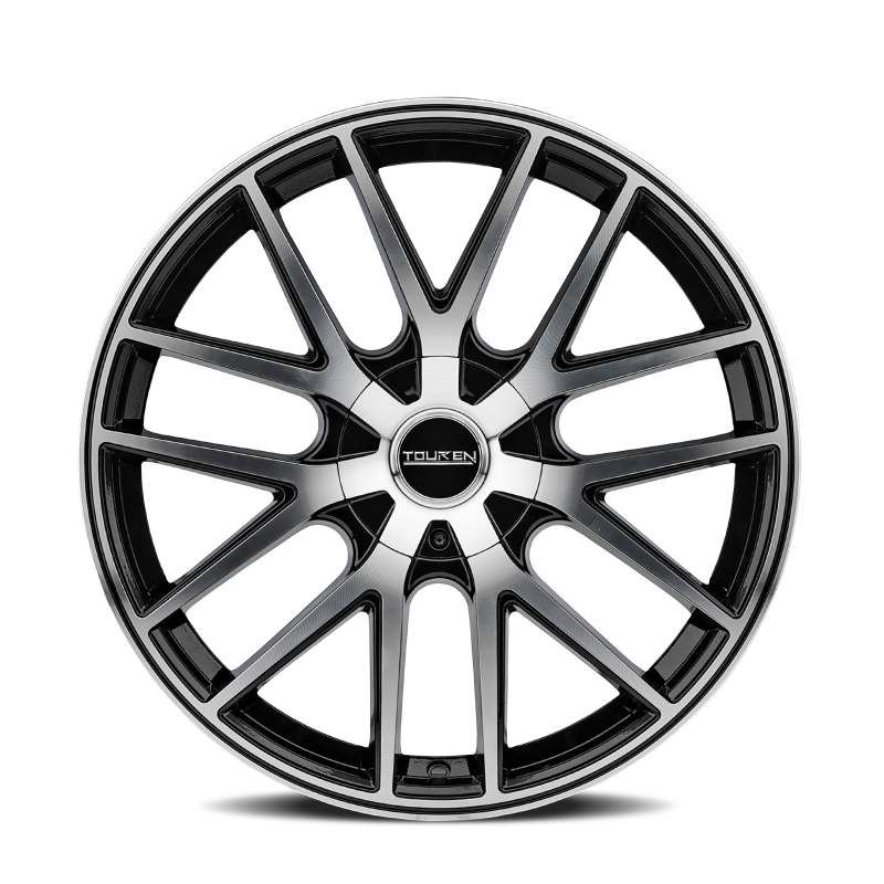 Touren 3260 TR60 17x7.5 / 4x100/114.3 BP / 42mm Offset / 67.1mm Hub Gloss Black Machined Wheel