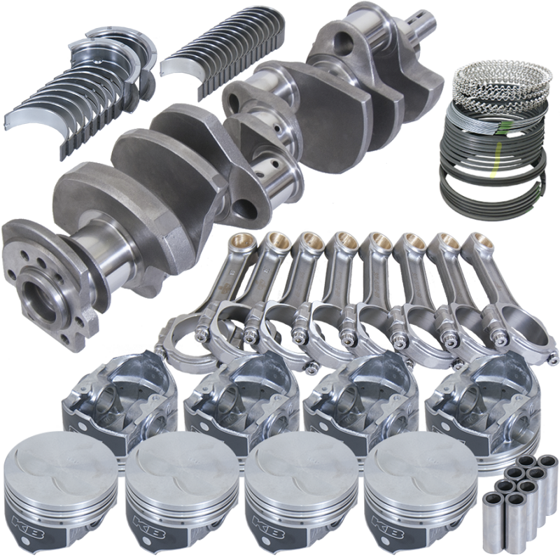 Eagle Chevy 400 3.750in Crank 5.700in I-Beam Rods -7cc Flat Top 4.155in Pistons Rotating Assembly