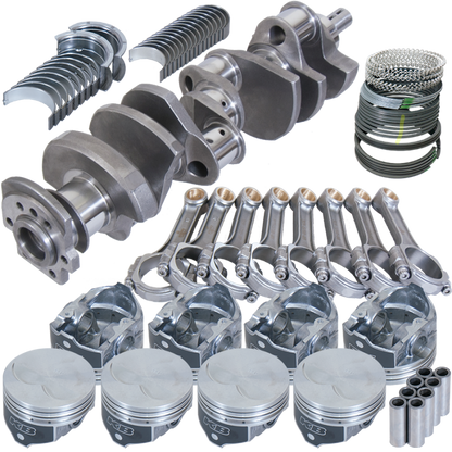 Eagle Chevy 400 3.750in Crank 5.700in I-Beam Rods -7cc Flat Top 4.165in Pistons Rotating Assembly