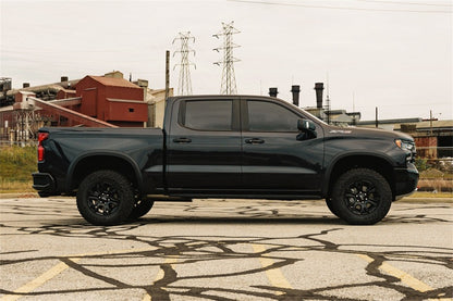 CORSA Performance Corsa 2022-2024 Chevrolet Silverado 1500 Cat-Back Dual Rear Exit with Twin 4in Black Tips