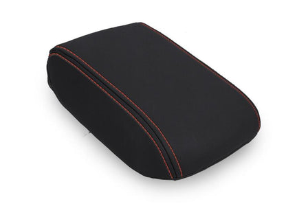 PRP Seats PRP 2013-2017 Subaru Crosstrek Center Console Cover - Black w/ Orange Stitch