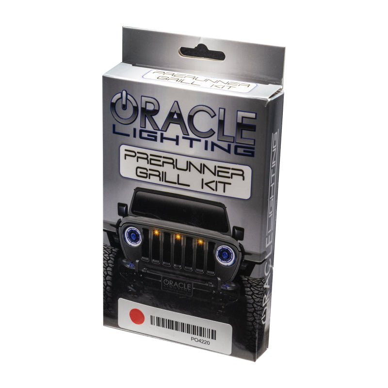 ORACLE Lighting Oracle Pre-Runner Style LED Grille Kit for Jeep Gladiator JT - Blue