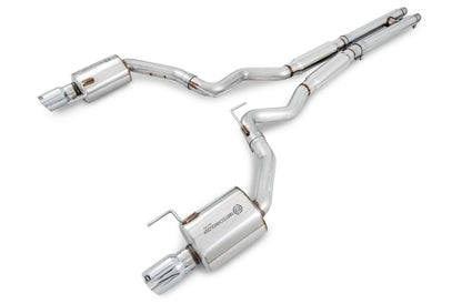 AWE Tuning S550 Mustang GT Cat-Back Exhaust - Touring Edition (Chrome Silver Tips)
