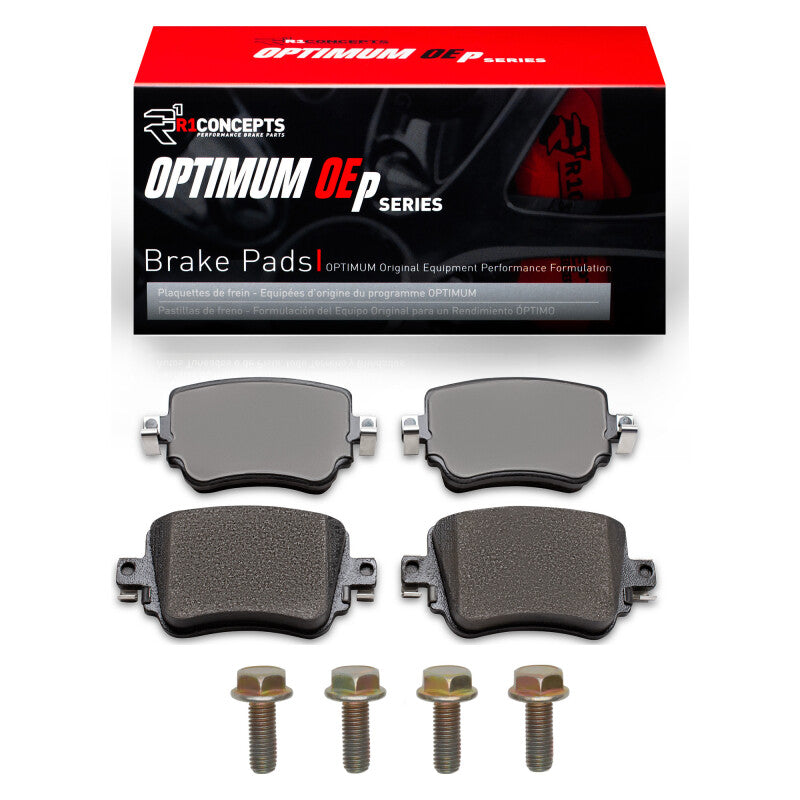 R1 Concepts R1 15-22 Audi Q3 Rear Optimum OE Pads & Hardware Kit