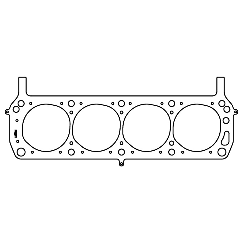 Cometic Gasket Cometic Ford 302/351W Windsor V8 .040in MLS Cylinder Head Gasket - 4.125in Bore - SVO/Yates - LHS