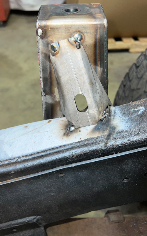 RustBuster Rust Buster 2004-2012 Colorado Front Bed Mount - Left