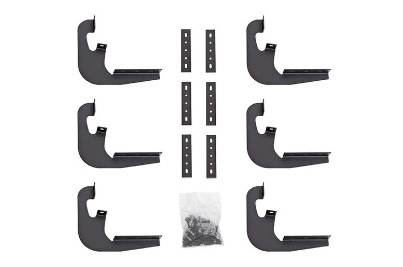 Dee Zee 19-23 Chevrolet Silverado Running Board Rough Step Bracket Kit