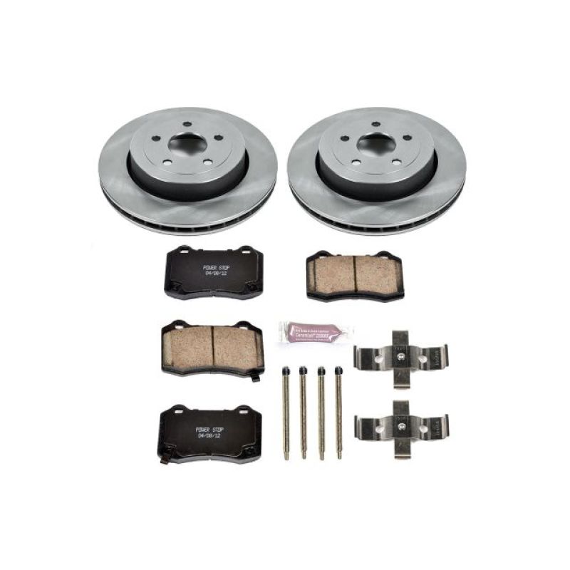 PowerStop Power Stop 06-10 Jeep Grand Cherokee Rear Autospecialty Brake Kit