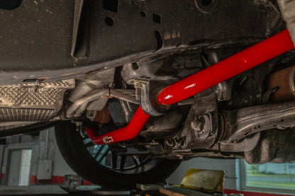 UMI Performance 21-24 Ford F-150 1 3/8in Solid Front Sway Bar - Red