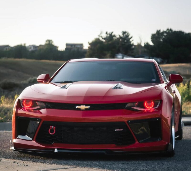 ORACLE Lighting Oracle 16-18 Chevrolet Camaro RS Headlight Projector Halo Kit - ColorSHIFT