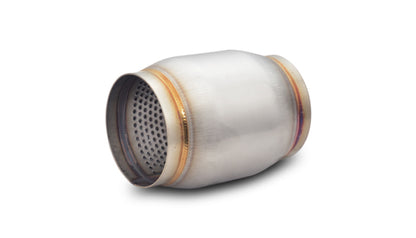 Vibrant SS Race Muffler 5in inlet/outlet x 5in long