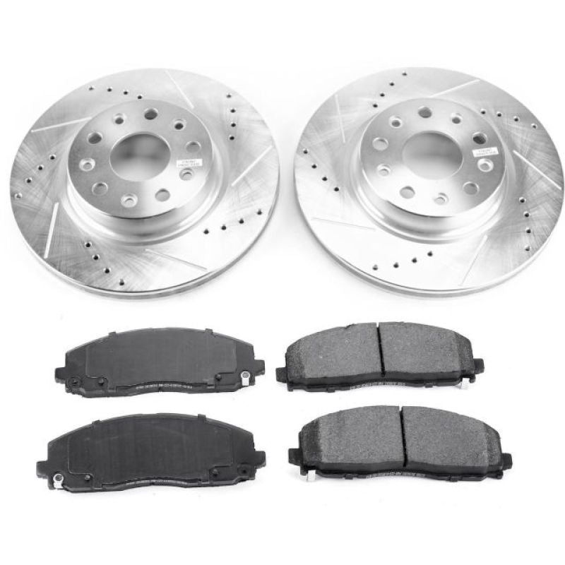 PowerStop Power Stop 18-19 Jeep Wrangler Front Z23 Evolution Sport Brake Kit