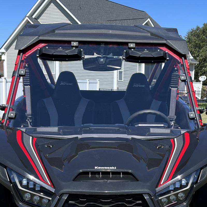 Seizmik 20-23 Kawasaki KRX1000 Teryx Windshield Versa-Vent Hard-Coated