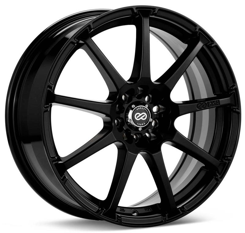 Enkei EDR9 15x6.5 5x100/114.3 38mm offset 72.6 Bore Diameter Black Wheel