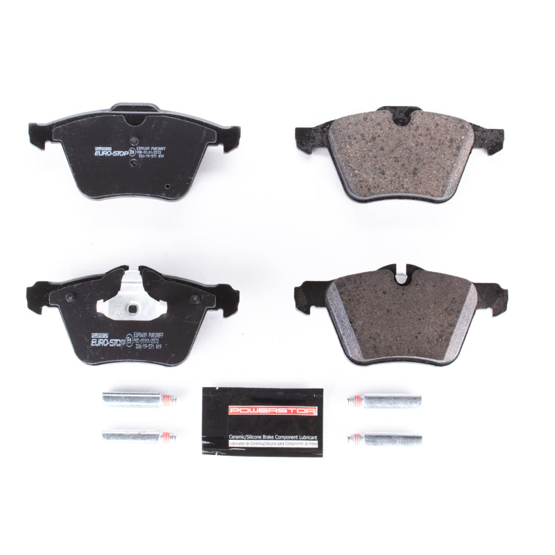 PowerStop Power Stop 07-14 Volvo S80 Euro-Stop ECE-R90 Front Brake Pads
