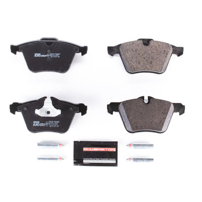 PowerStop Power Stop 07-14 Volvo S80 Euro-Stop ECE-R90 Front Brake Pads