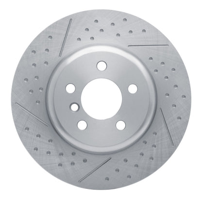 DFC 13-21 BMW 328i Rear Brake Rotor - Dimpled and Slotted