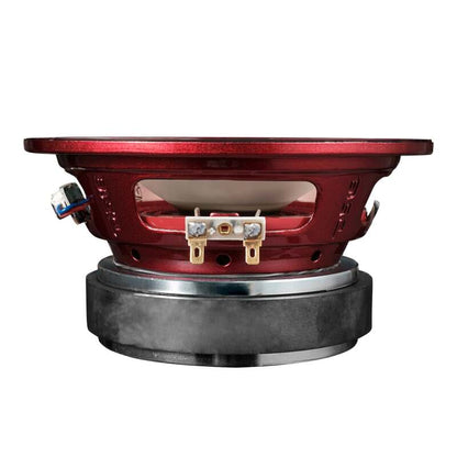 DS18 6.5in 250 Watts RMS 4ohm Mid Range Loudspeaker w/Translucent Dust Cap and Cone w/RGB LED Lights