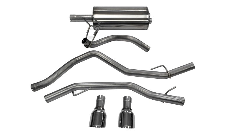 CORSA Performance Corsa 2009-2018 Dodge Ram 1500 4.7L Quad/Crew Cab/Short Bed Polished Dual Exit Cat-Back Exhaust