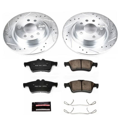 PowerStop Power Stop 03-11 Saab 9-3 Rear Z23 Evolution Sport Brake Kit