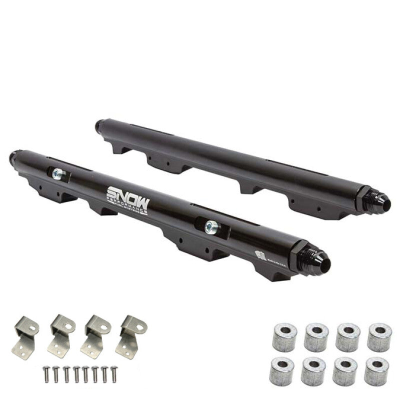 Snow Performance Snow L92 34mm Injector Height Billet Fuel Rail Kit