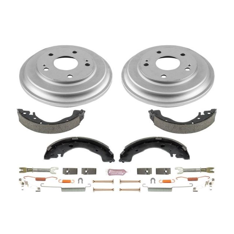 PowerStop Power Stop 12-15 Honda Civic Coupe Rear Autospecialty Drum Kit