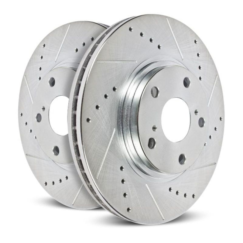 PowerStop Power Stop 13-19 Nissan Altima Front Evolution Drilled & Slotted Rotors - Pair