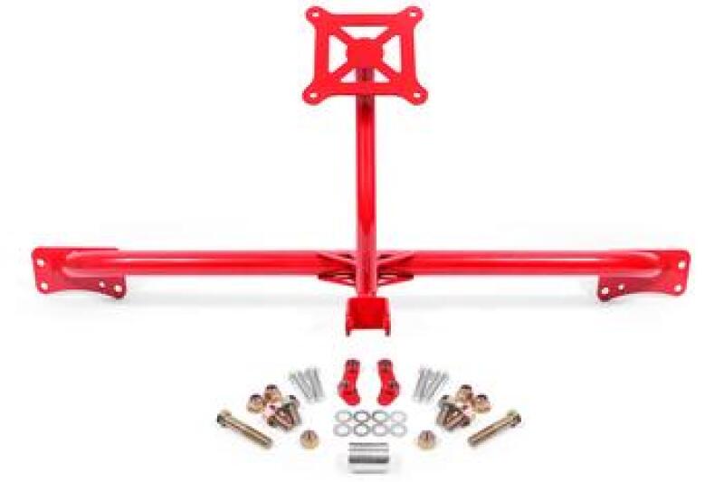 BMR Suspension BMR 2015-2019 Ford Mustang Bolt-On Parachute Mount - Red